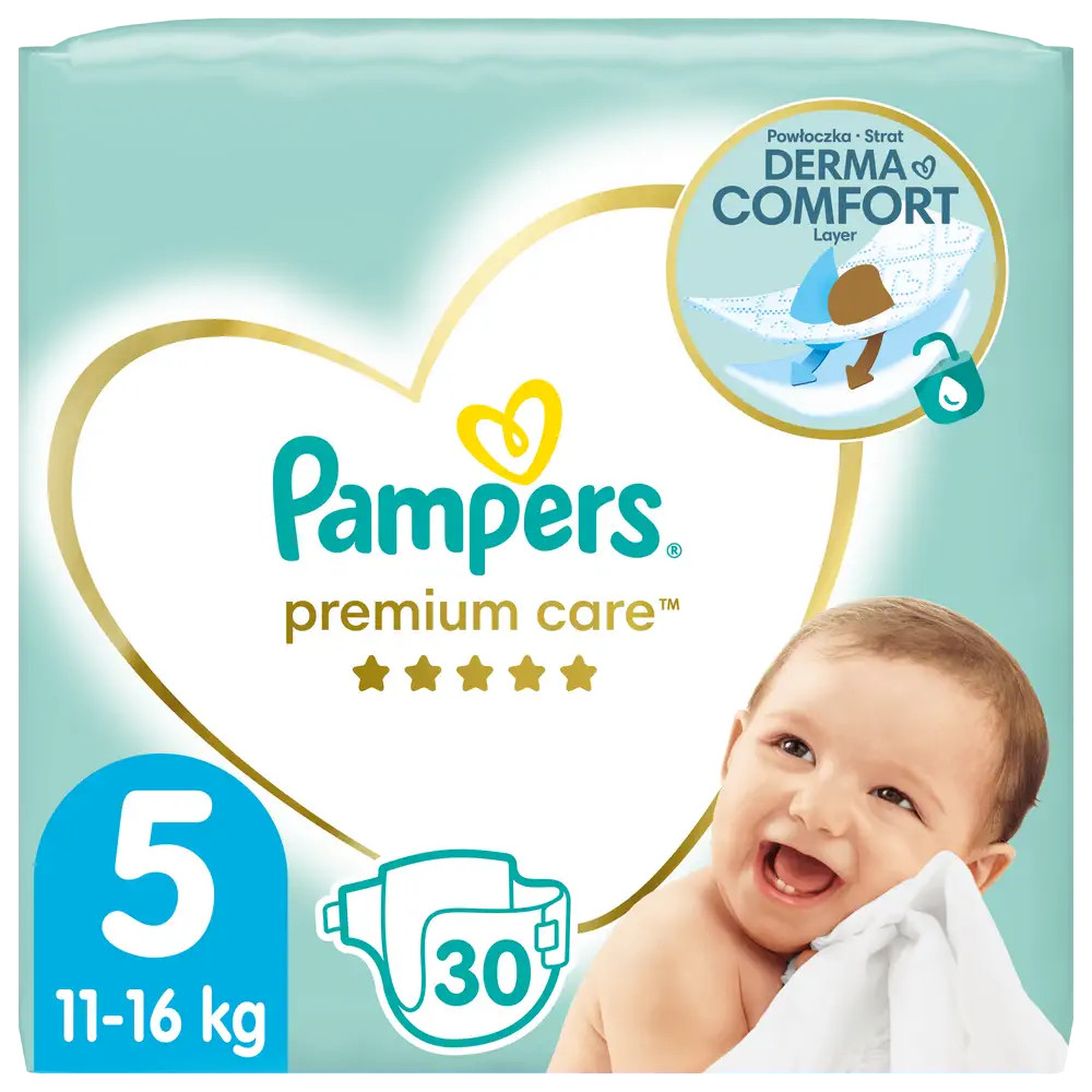 pampers prmiun.care 5 allegro