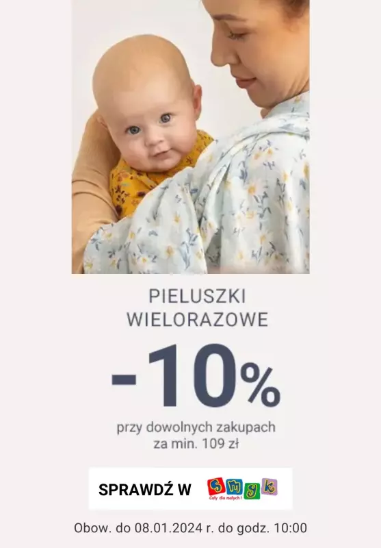 pieluchomajtki wielorazowe smyk