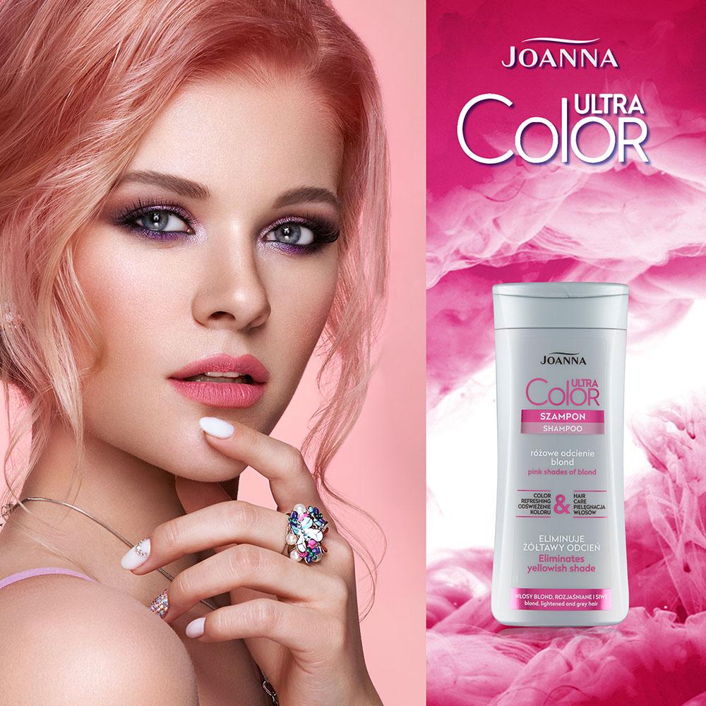 szampon joanna ultra color system do włosów blond efekt