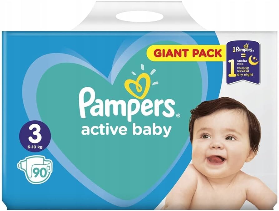 pampers activ baby 3 cena