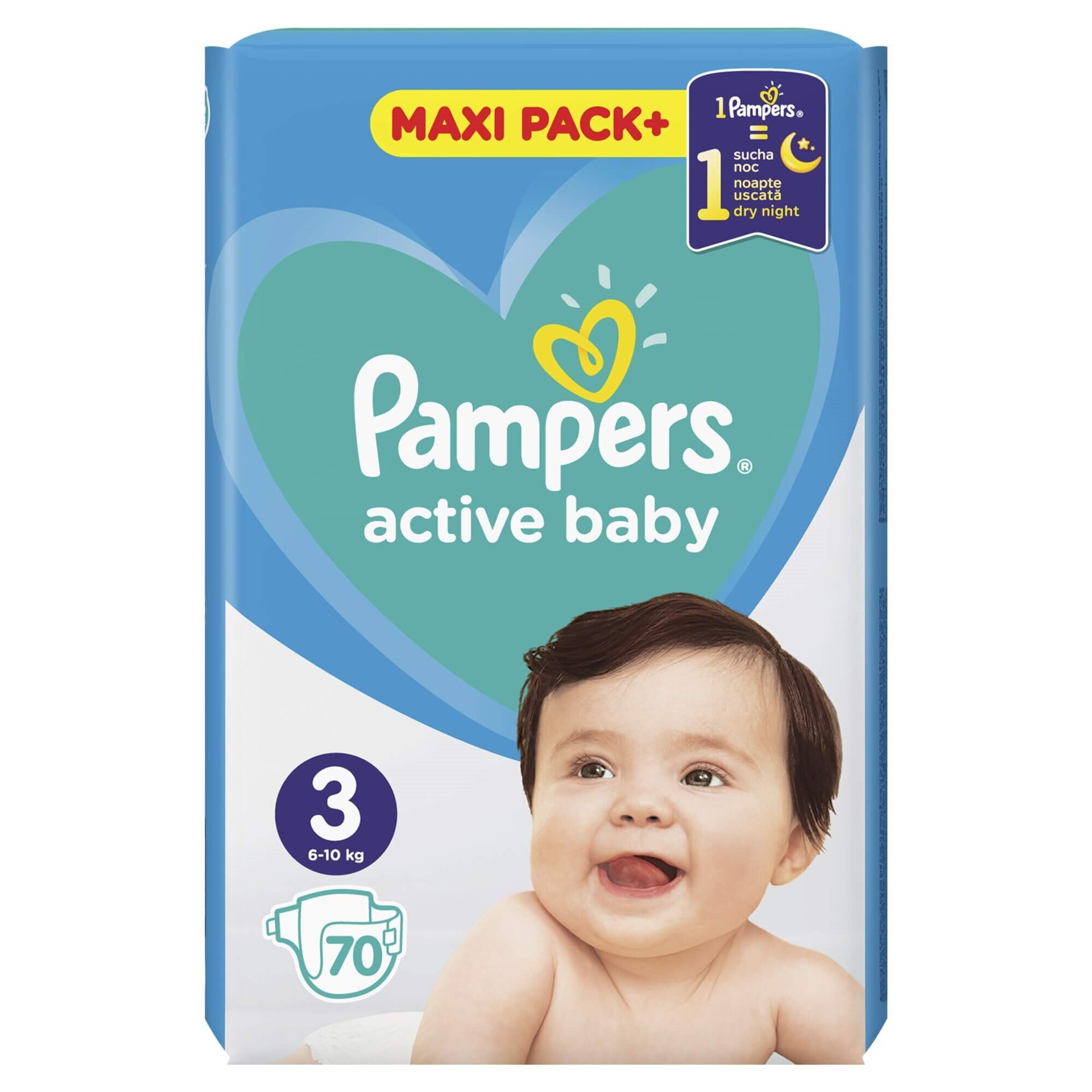 pampersy pampers 3 active dry