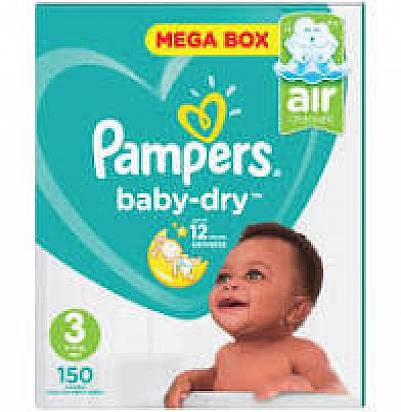 pampers active baby mega box plus 3 midi xxl