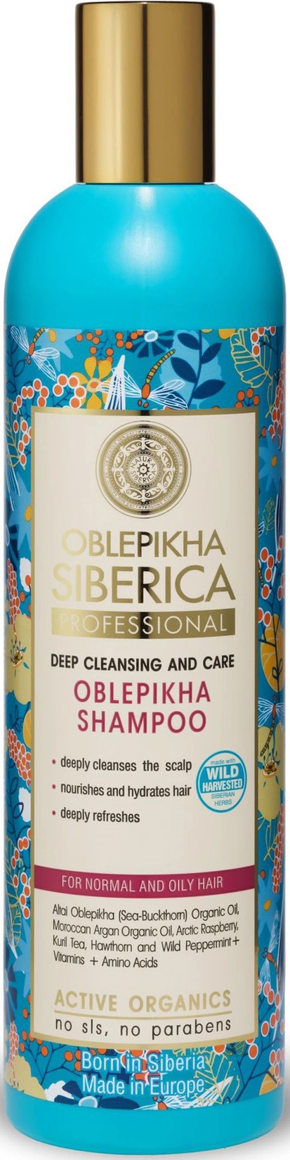 natura siberica bab szampon odżywka 350ml