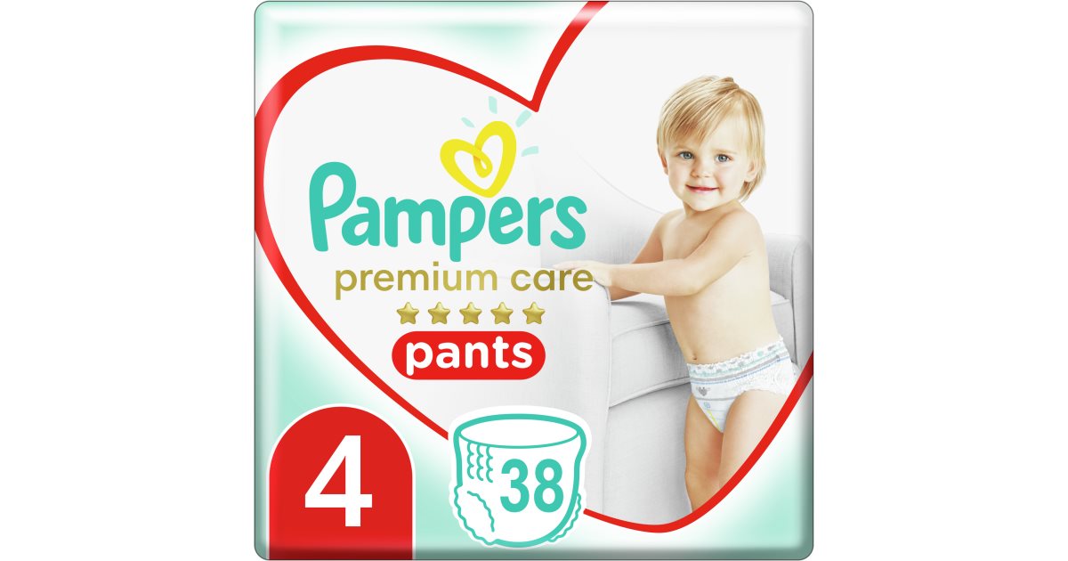 mala paczka pieluchomajtek pampers premium care 4