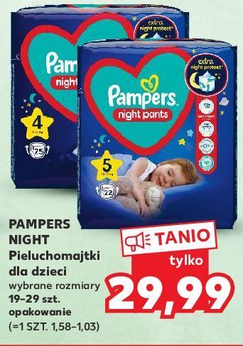 pampers sleep and play 4 promocja kaufland 2016