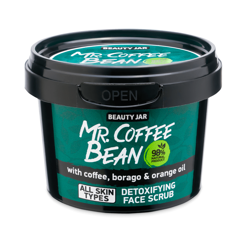 Beauty Jar Mr.Coffee Bean detoksykujący peeling do twarzy 50g