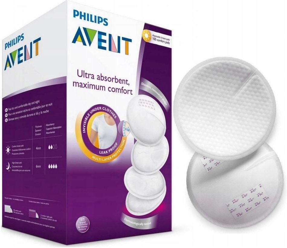 Philips Avent SCF254/13 Jednorazowe wkładki laktacyjne