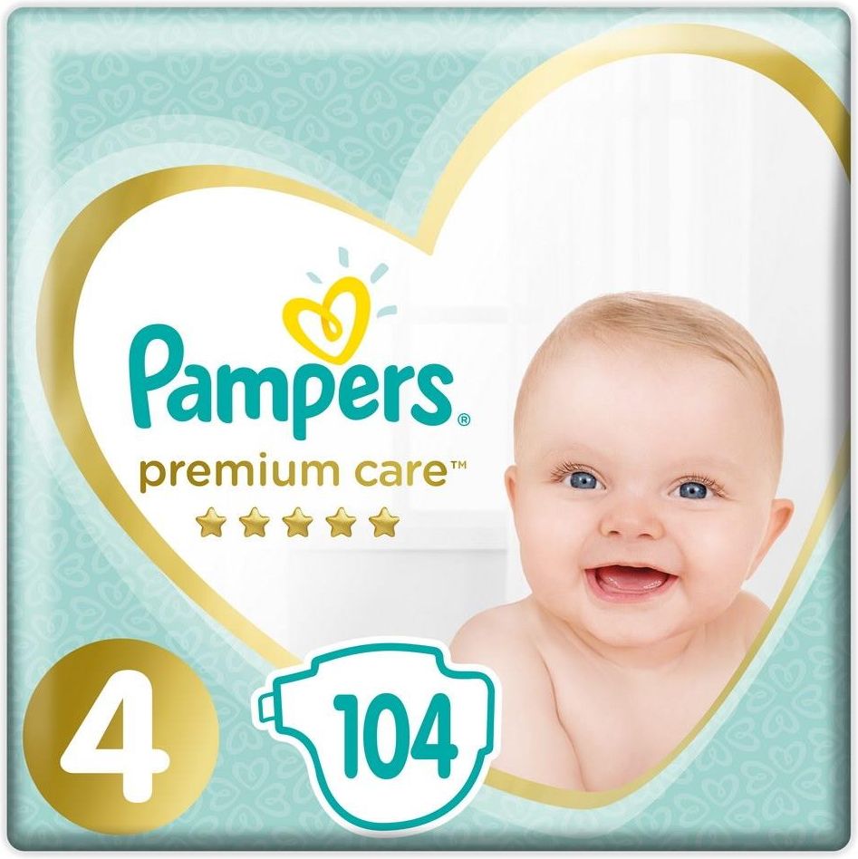 pampers premium care pants 4 sztuk 104