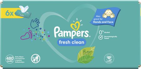 pampers baby fresh clean chusteczki nawilżane cena