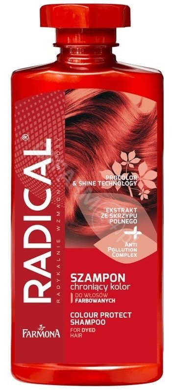 szampon radikal do włosów farbowanyc h