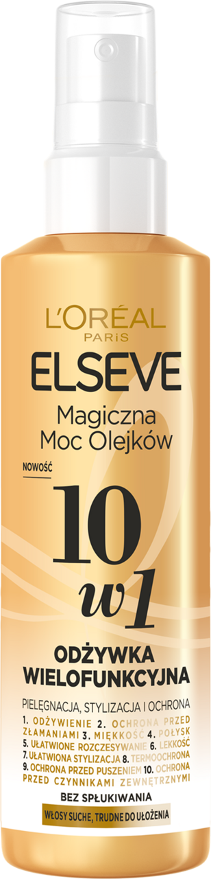 rossman loreal odżywka do włosów z lnem