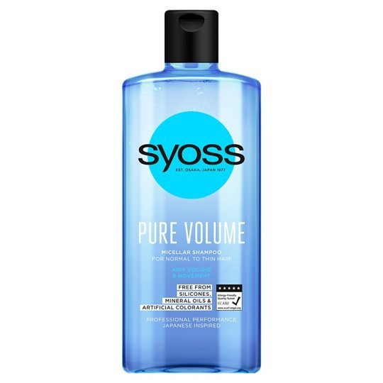 syoss pure volume szampon opinie