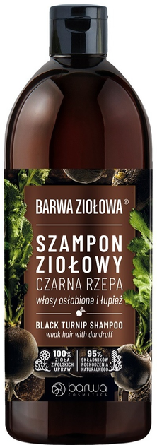 szampon do włosów z łupieżem barwa ziołowa