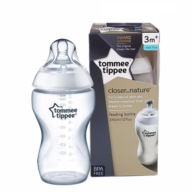 Tommee Tippee Closer To Nature Butelka do karmienia 3m+