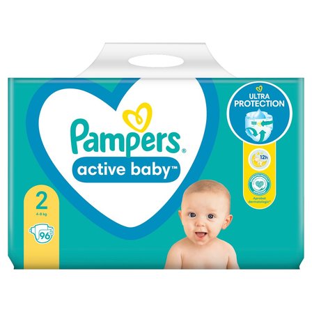 pampers active baby wskaźnik wilgotności