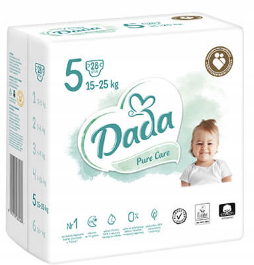 pieluchy dada newborn 28 sztuk 9 99