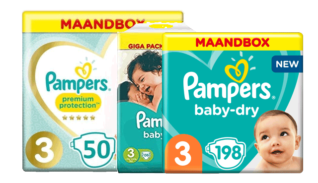 pampers maat 3 korting nl