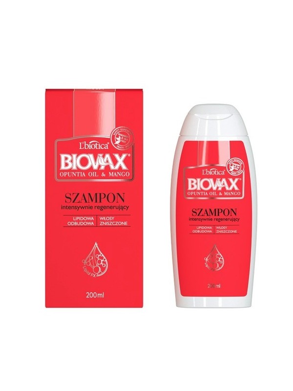 l biotica biovax szampon intensywnie regenerujący