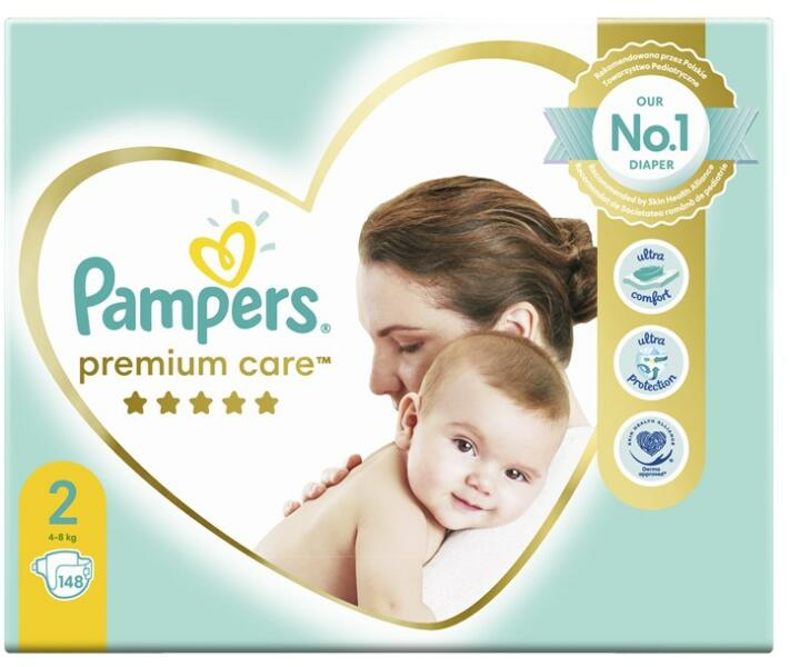 pampers premium care 2 na ile kg