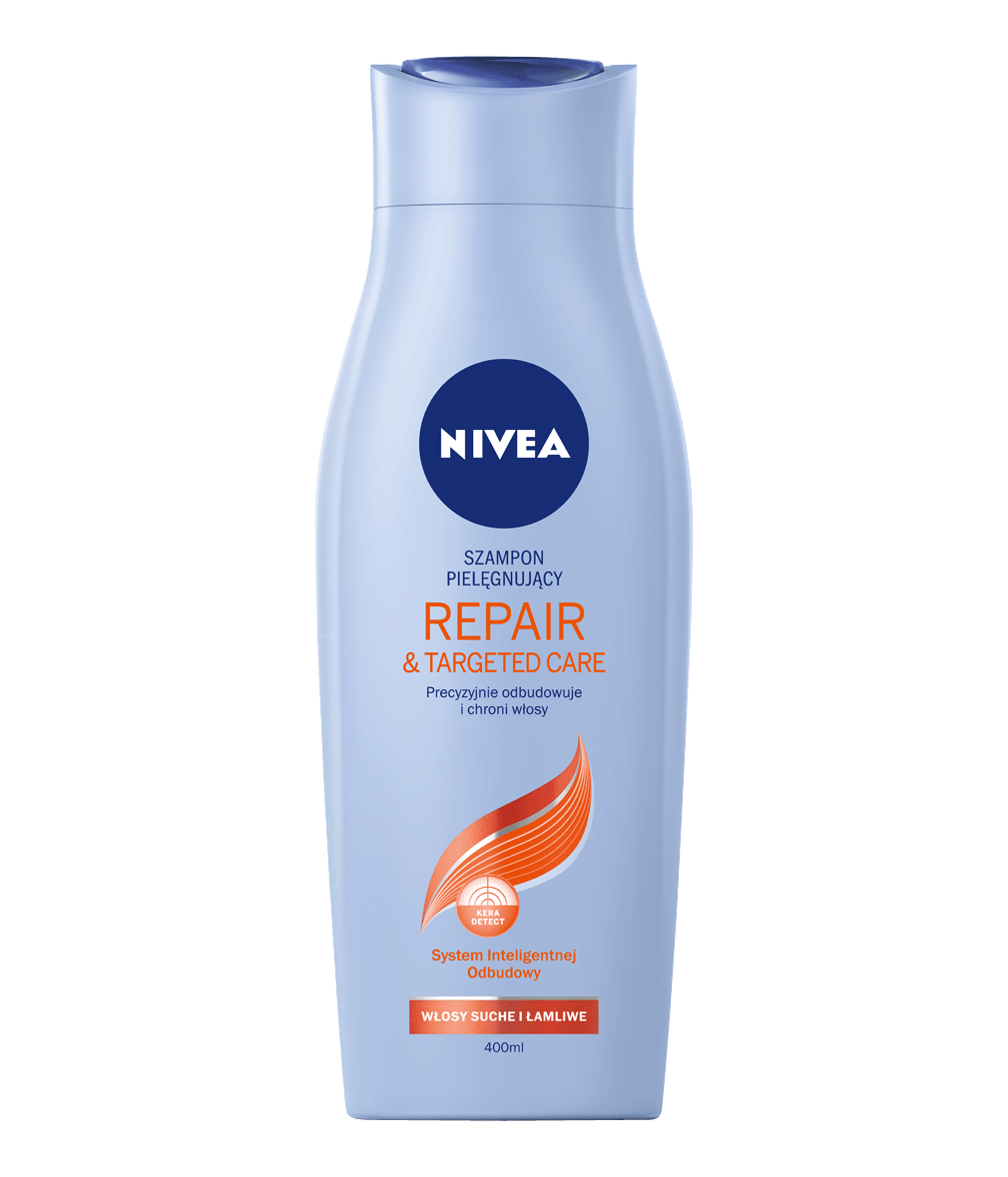 nivea hair care protein repair szampon regeneracja i wygładzanie