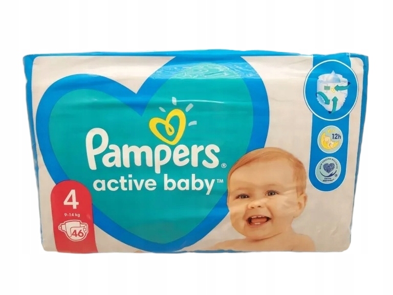 pampers 4 46 sztuk