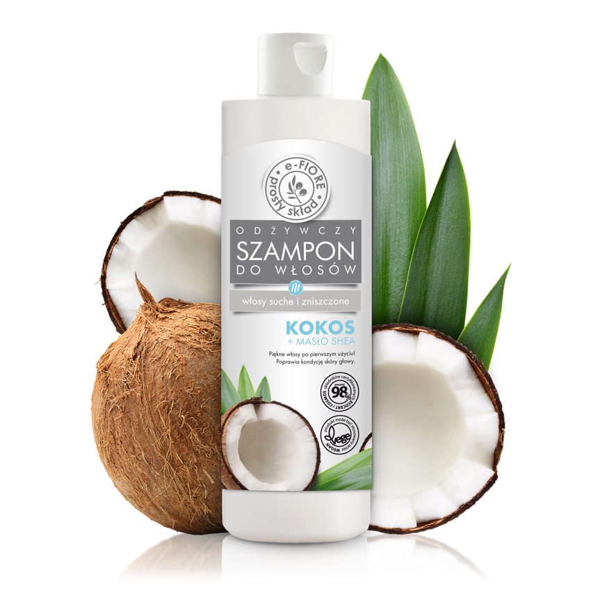 szampon do włosów kokosowy