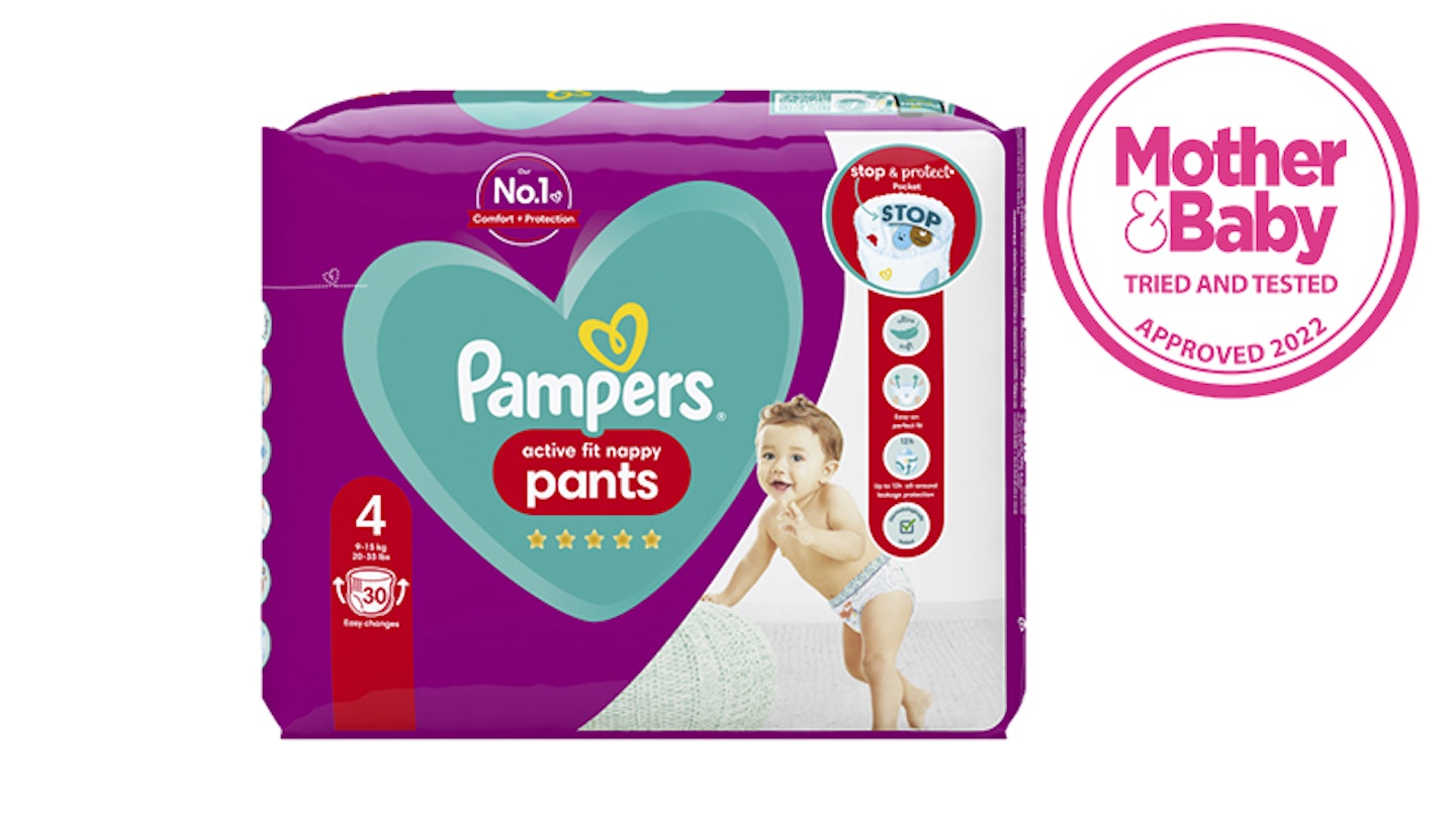 pampers active girl
