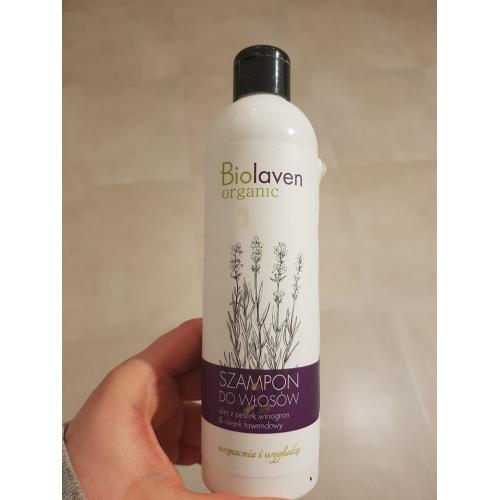 biolaven organic wzmacniający naturalny szampon do włosów z lawendą