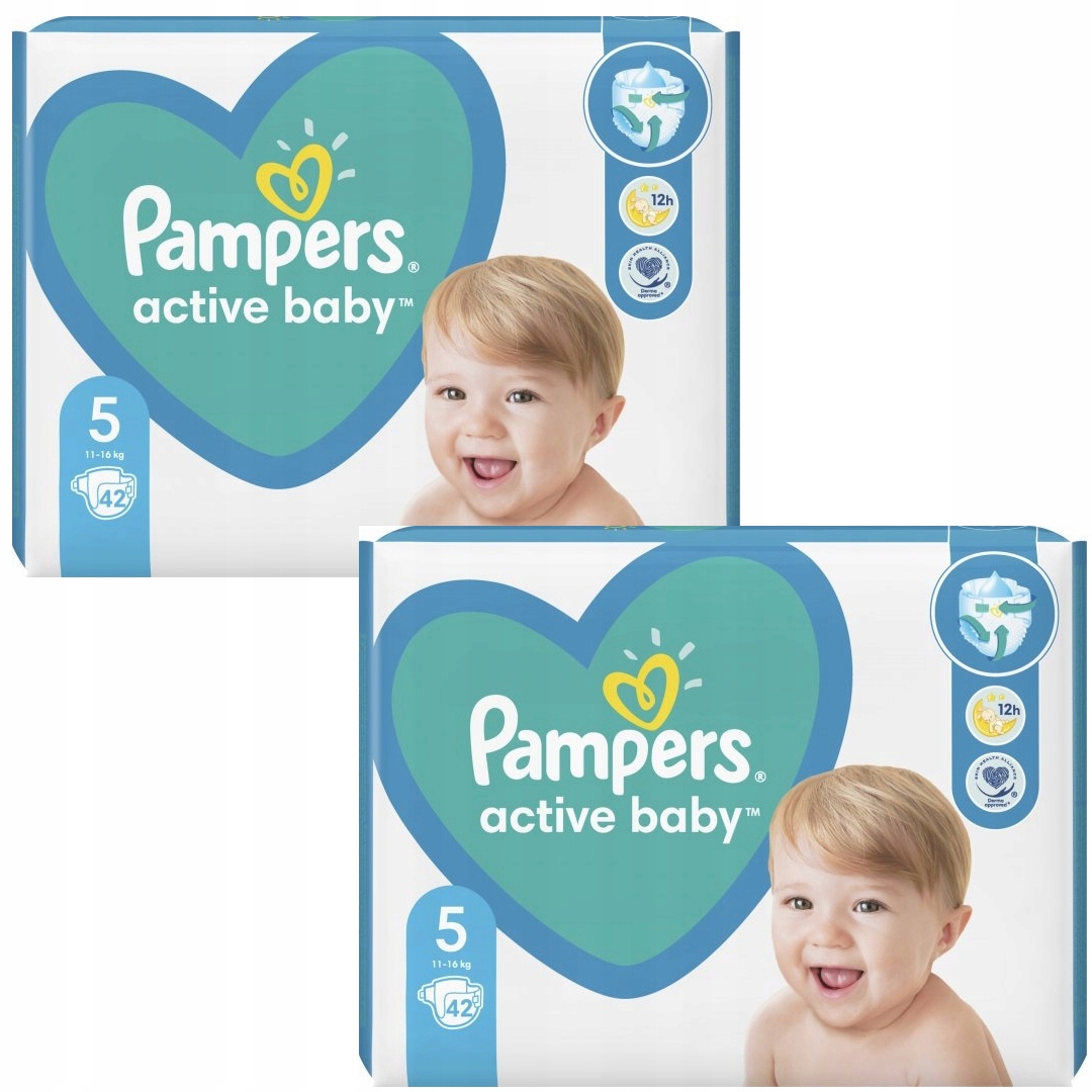 pieluchy pampers 5 active