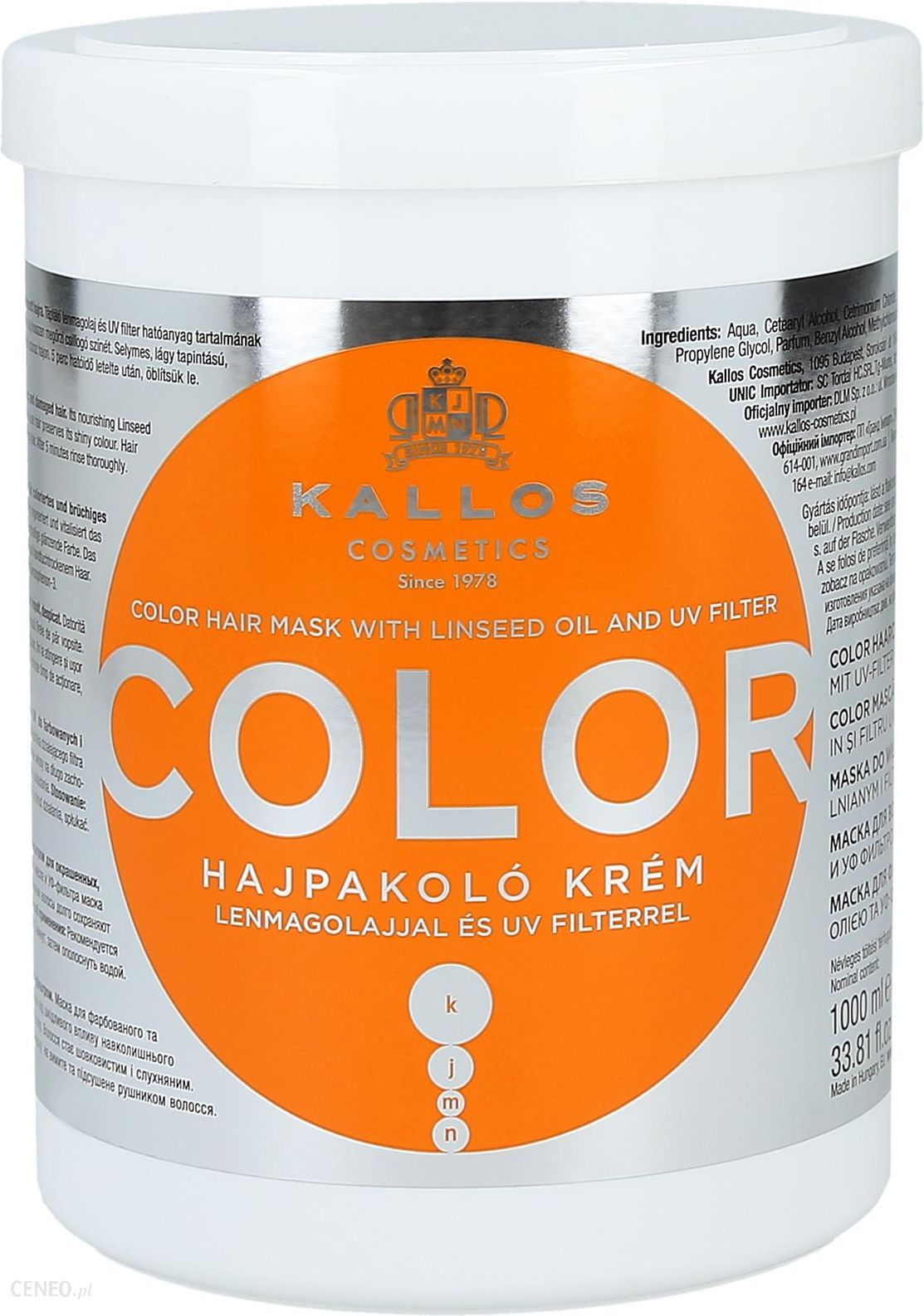 odżywka do włosów kallos color