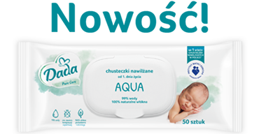 chusteczki nawilżane dada aqua