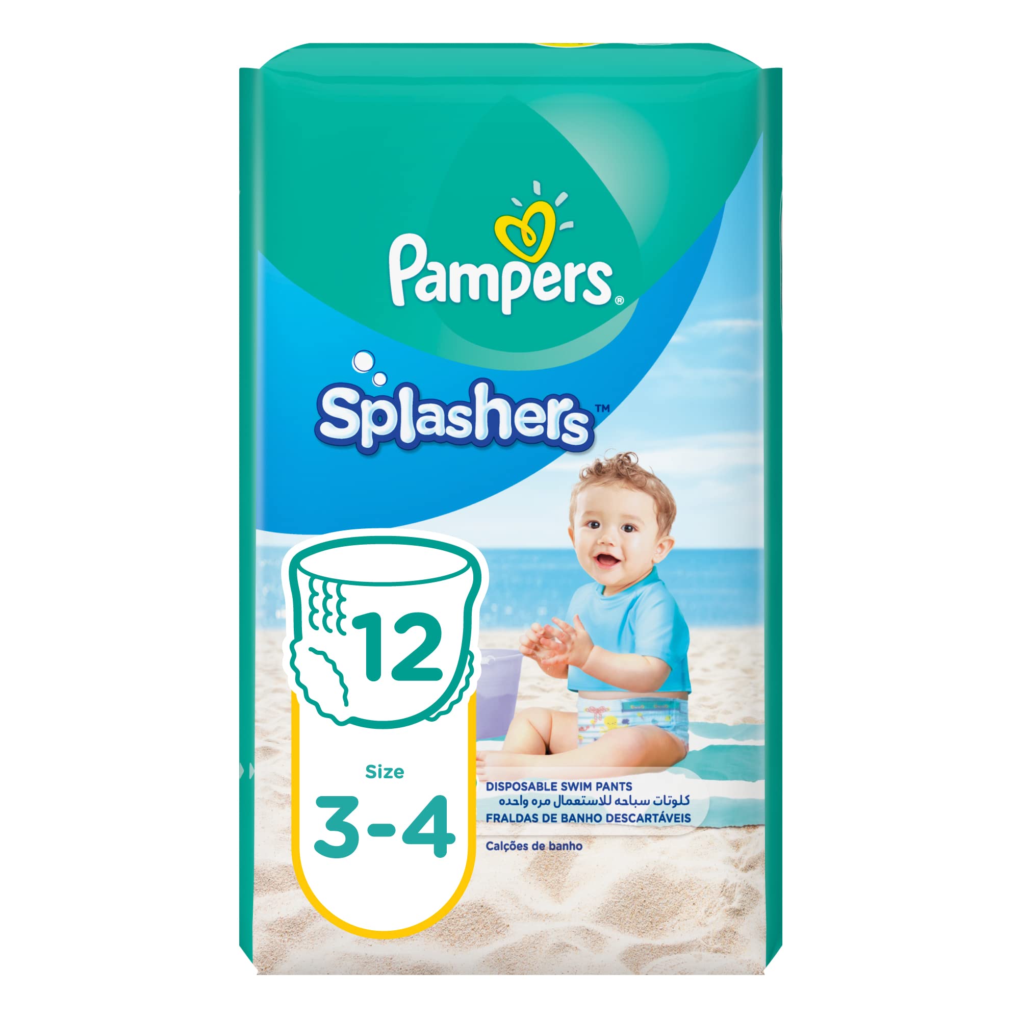 pampers splashers rozmiary