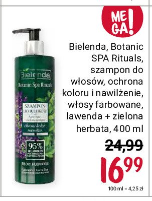 bielenda botanic spa szampon do wlosow farbowanych