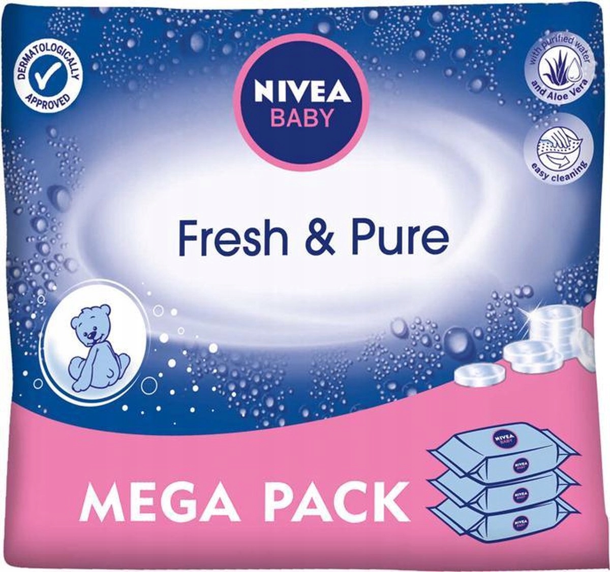 nivea pure chusteczki nawilżane cena