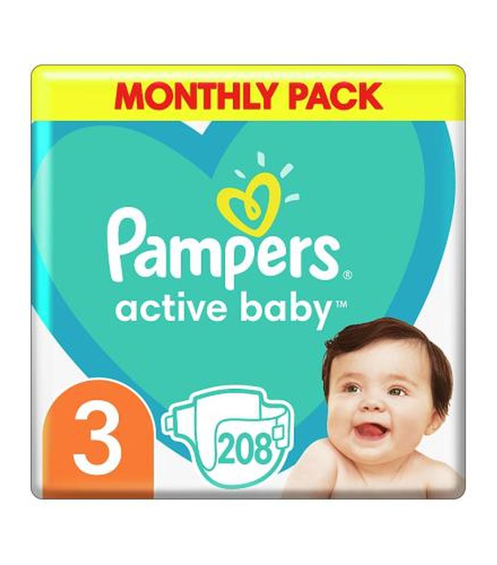 pieluszki pampers active baby opinie