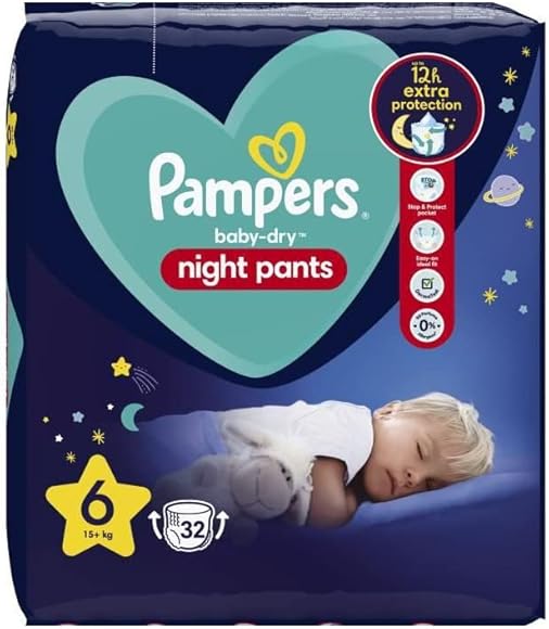 pampers dry night pants