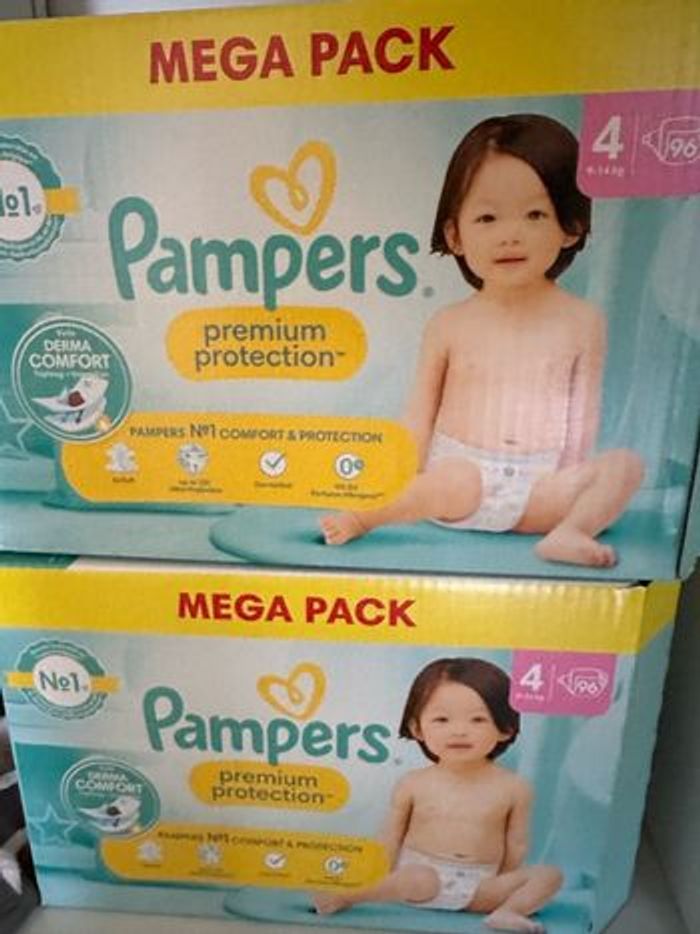 leclrek pampers premium 4