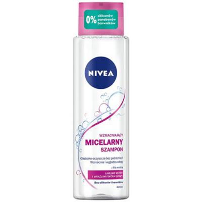 nivea 18 opinii wzmacniający szampon micelarny wzbogacony o lilię wodną