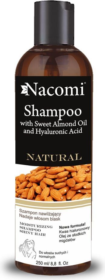 nacomi szampon z olejem migdałowym hebe