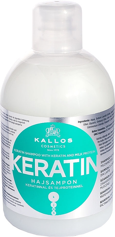 keratin kallos szampon