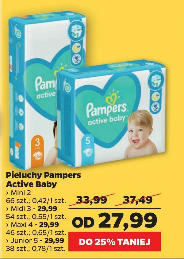 pieluchy pampers promocja