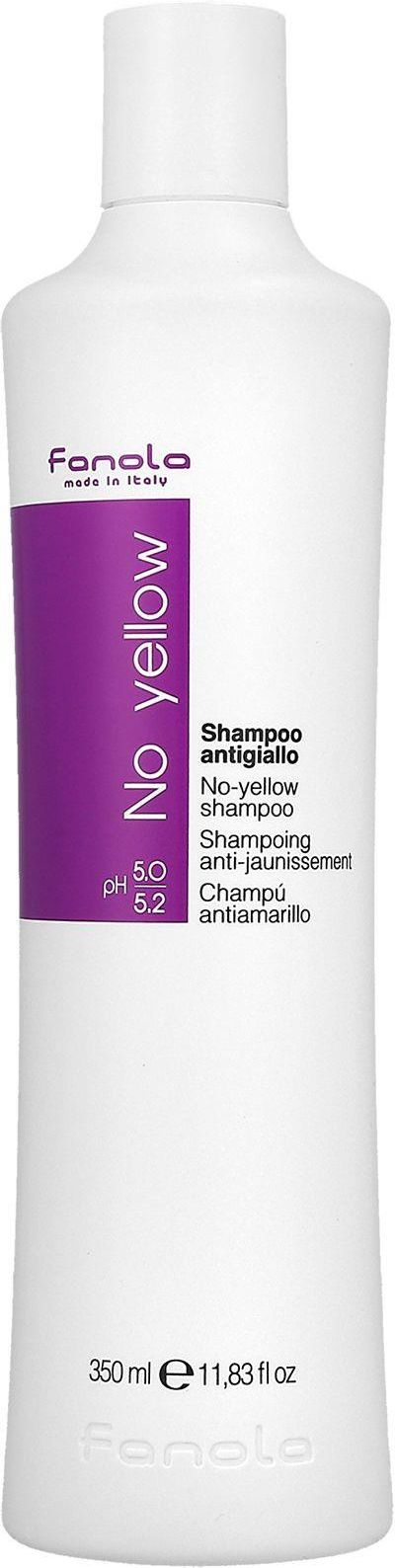 fanola no yellow szampon do włosów blond 350ml ceneo