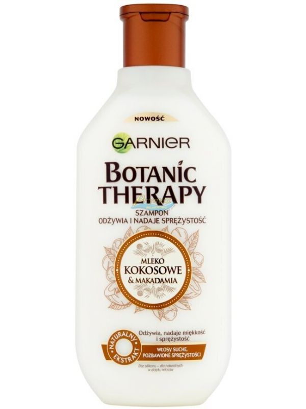 garnier botanic therapy szampon z mlekiem kokosowym