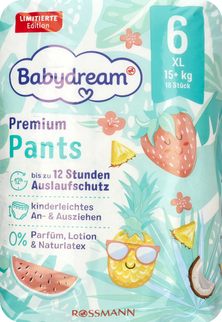 rossmann babydream pieluchomajtki 6 cm