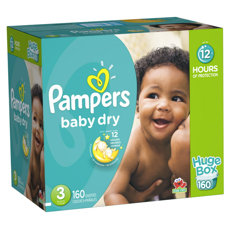 giant box pampers 3