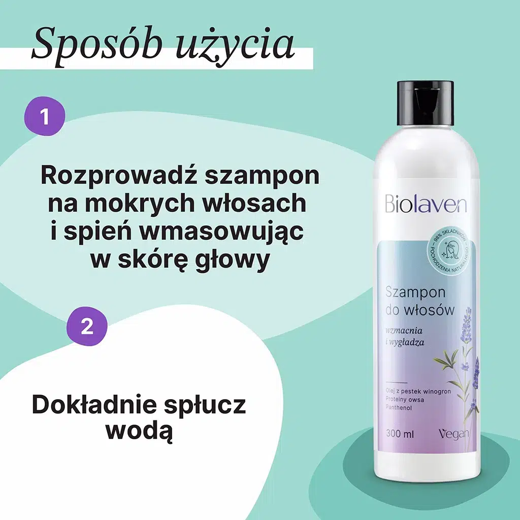 sylveco biolaven organic szampon do włosów