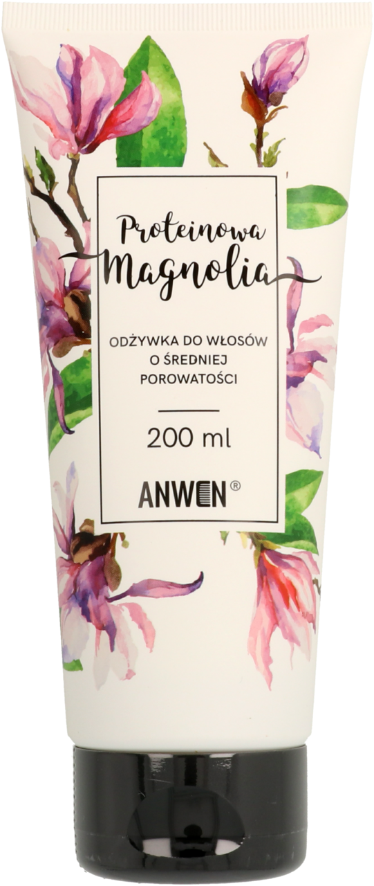 anwen odżywka do włosów o średniej porowatości proteinowa magnolia 100ml