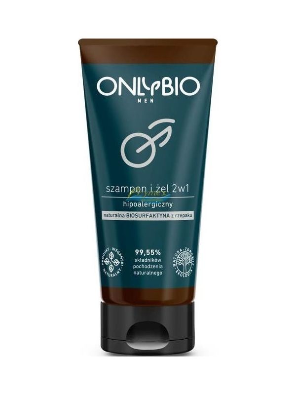 onlybio men szampon pielęgnacja 250 ml