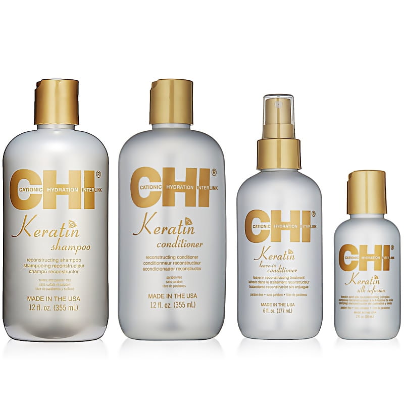 chi keratin gold zestaw szampon odżywka 2x355ml opinie