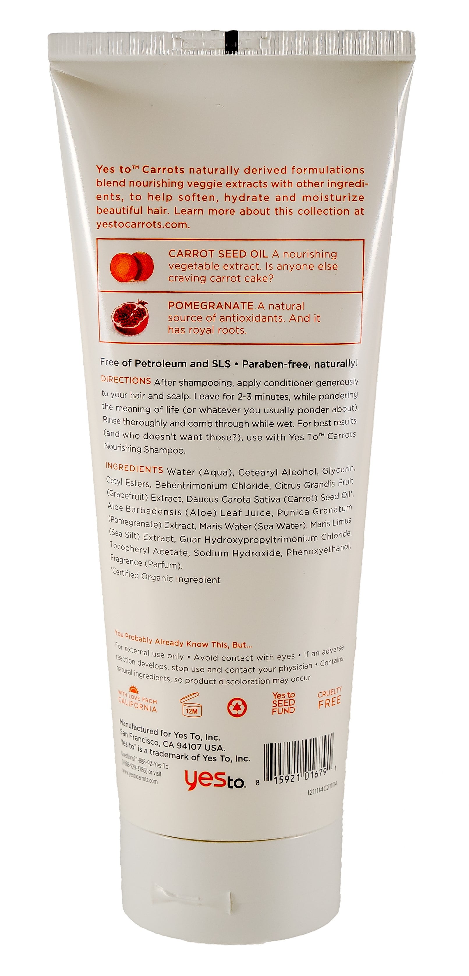 yes to carrots pampering hair mud conditioner sephora